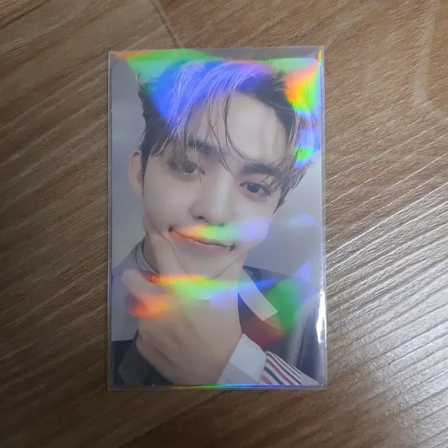 세븐틴 포토카드 에스쿱스 홀로그램