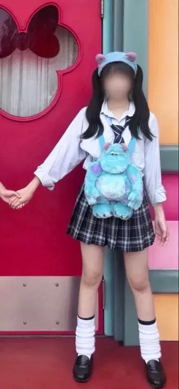 샐리 백팩 헤어밴드 세트