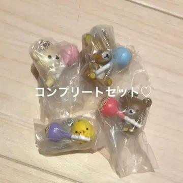 리락쿠마 츄파춥스 마스코트 스윙 컴프 세트