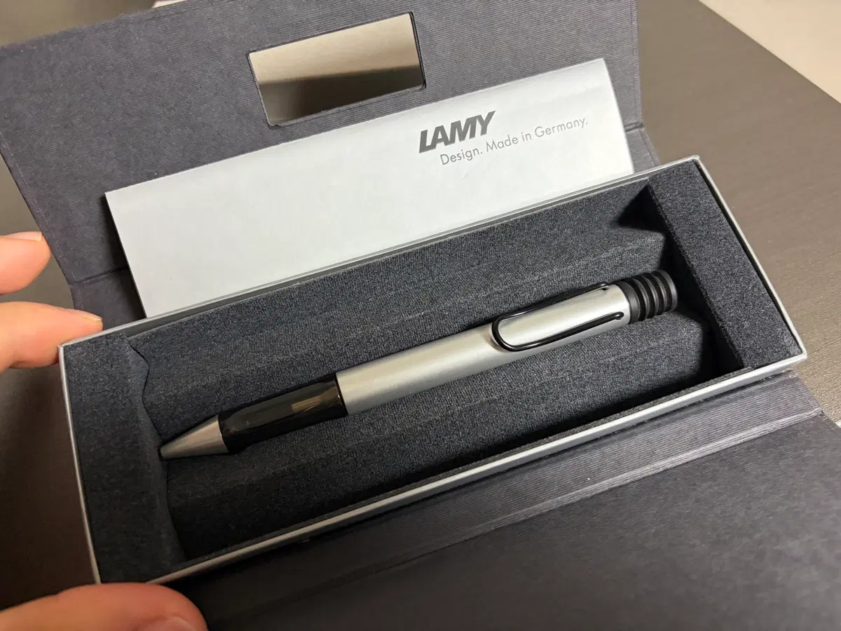 희귀, 단종모델) LAMY 라미 알스타 125 볼펜 알루미늄 소장용 새제품 팝니다(비스타, 샤프, 만년필)