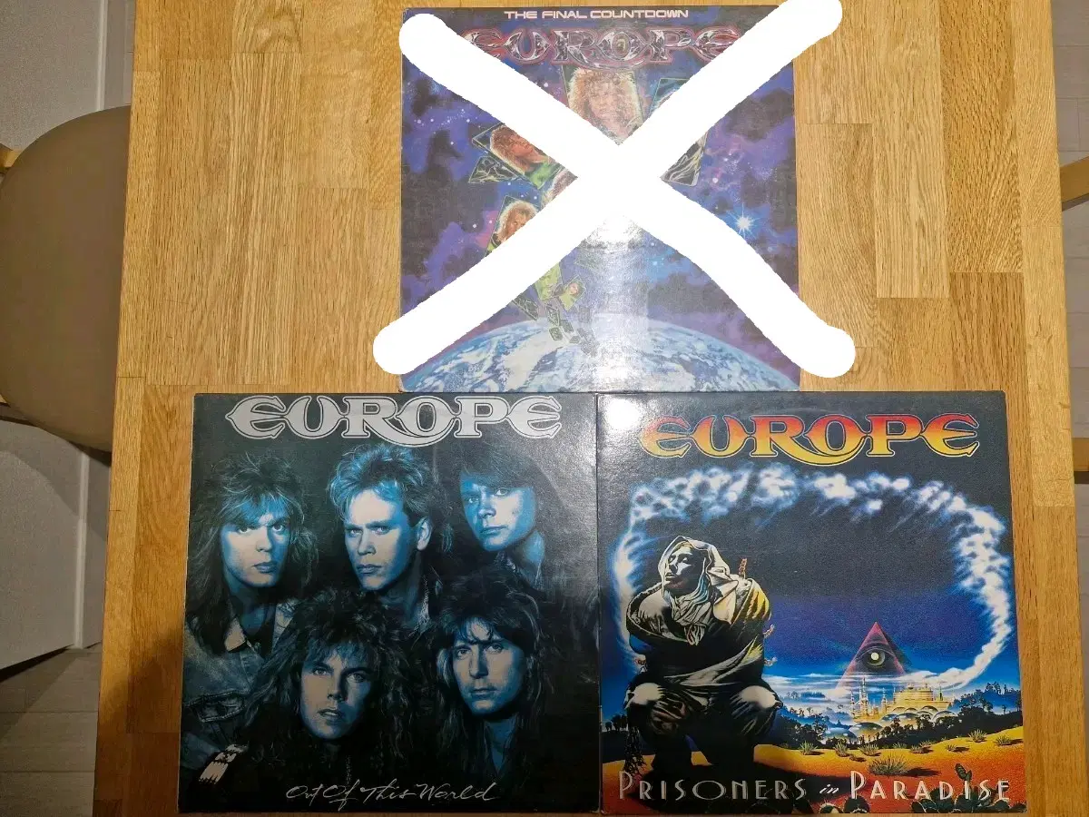 [E] Europe (4~5집) LP 2종 일괄