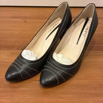INDIVI 펌프스 블랙 23.5cm
