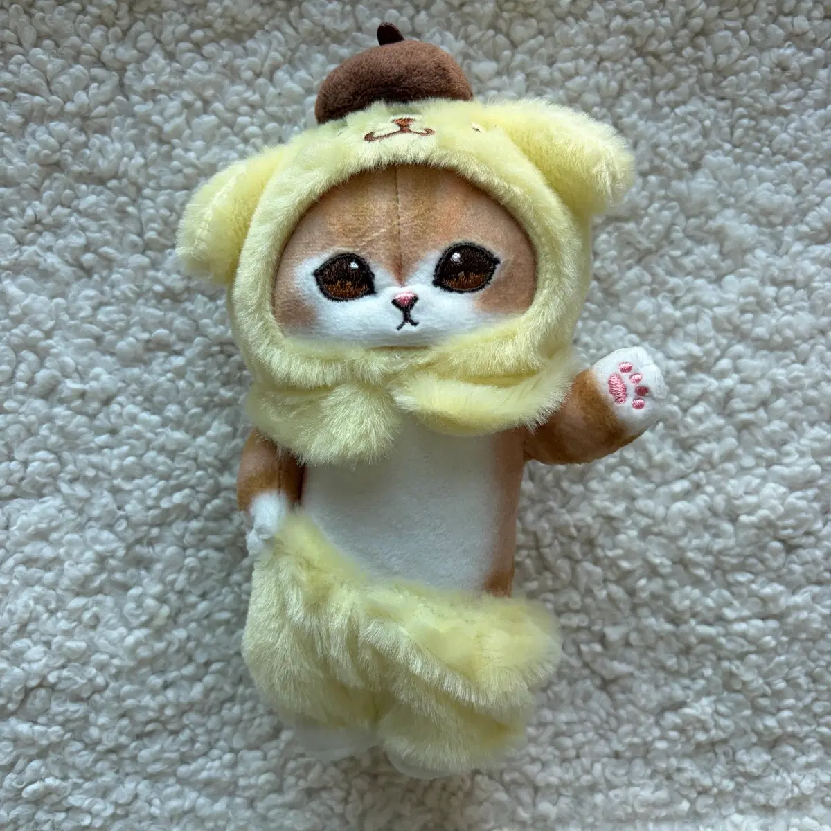 폼폼푸린 모후샌드 콜라보 인형 키링 마스코트 모프샌드