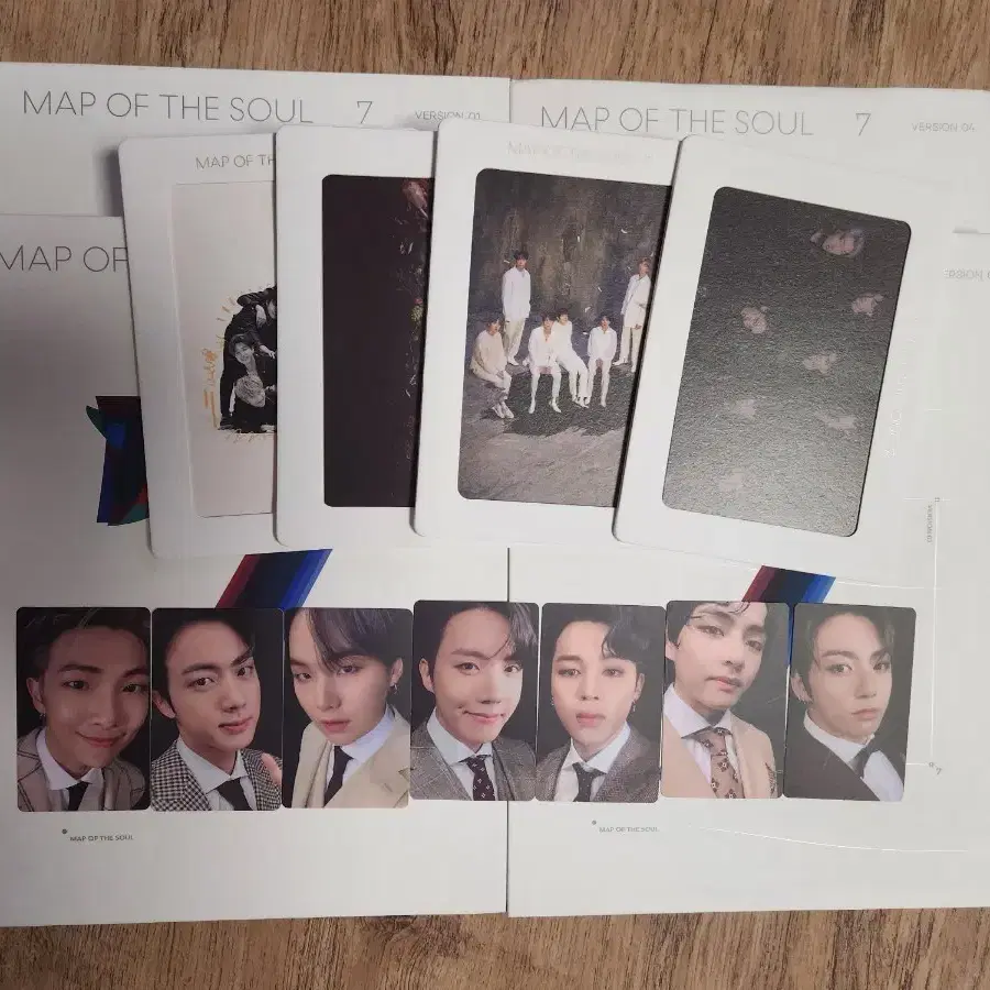 방탄소년단 MAP OF THE SOUL 7 앨범 포토카드 드볼 특전포함