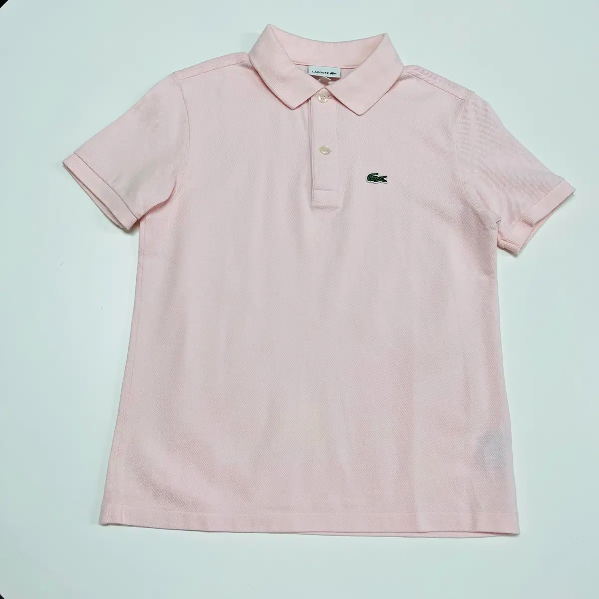 12t 150-160추천 라코스테 키즈 연핑크 피케티