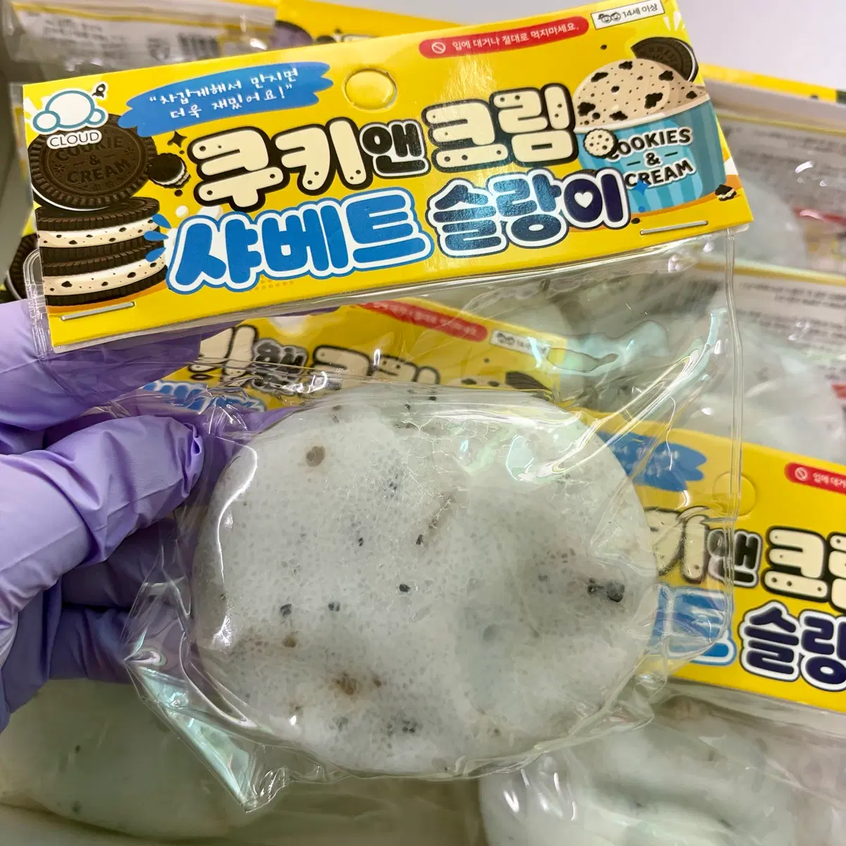 쿠키앤크림 샤베트 슬랑이(새상품)