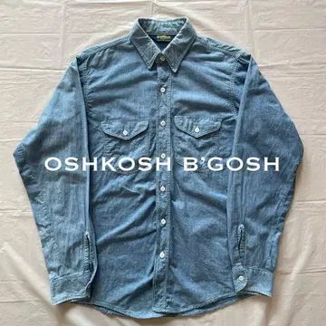 OSHKOSH B'GOSH 샴브레이 셔츠 1980s