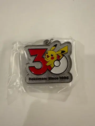 포켓몬 30주년 메탈 참 마스코트 피카츄