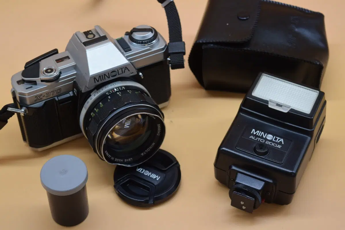 [입문용 필름카메라] MINOLTA X370 BASIC SET