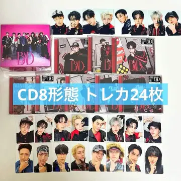 ATEEZ BAD 솔로반 8형태 CD 봉입 JPFC 타워 레코드 트레이딩 카드 24장