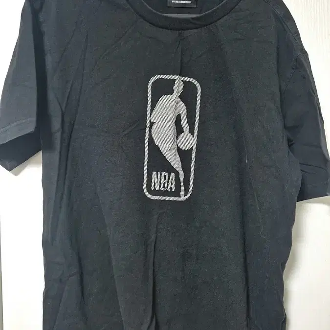 NBA 로고 반팔 티셔츠 블랙