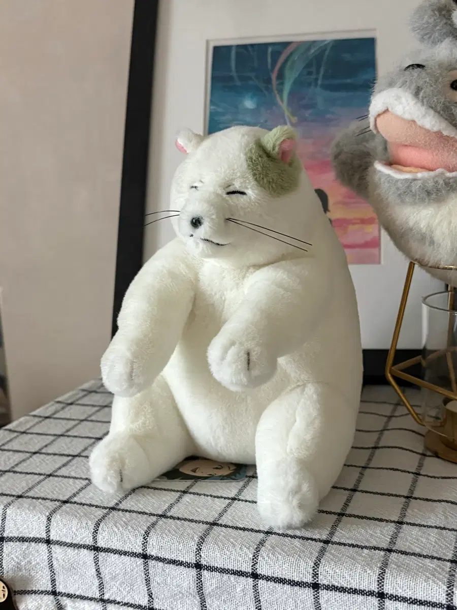 일괄)지브리 고양이 보은 무타 인형&무타 콩수건