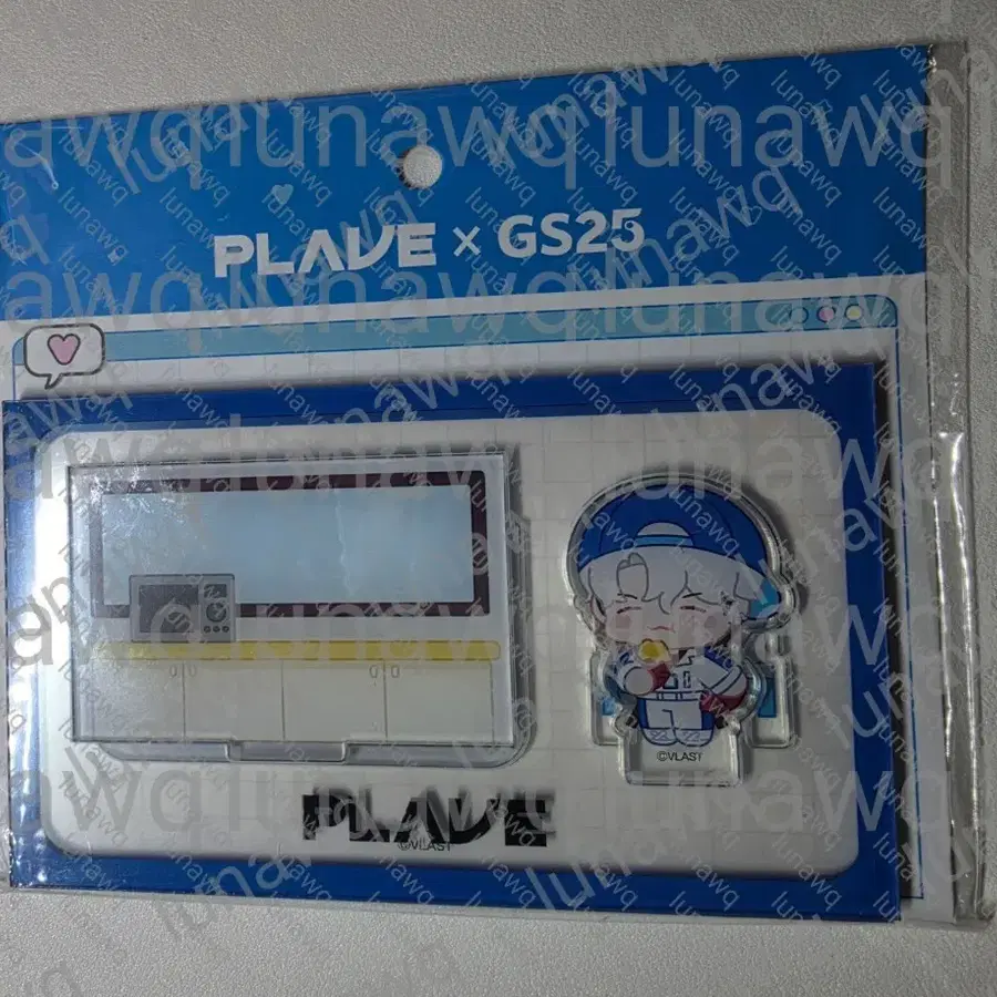 플레이브 GS25 콜라보 은호 아크릴 디오라마