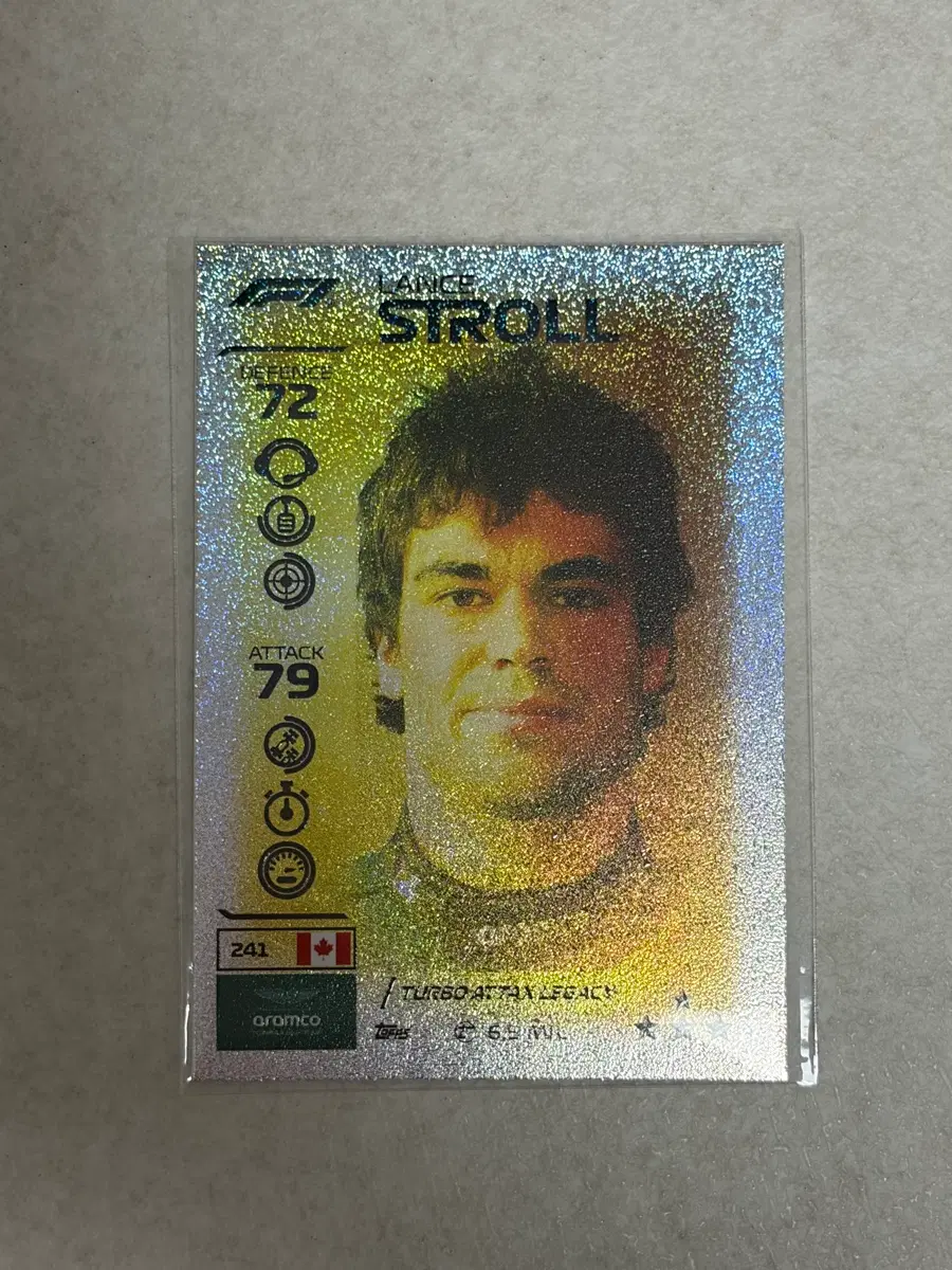 랜스 스트롤 2026 F1 터보어택 탑스 카드