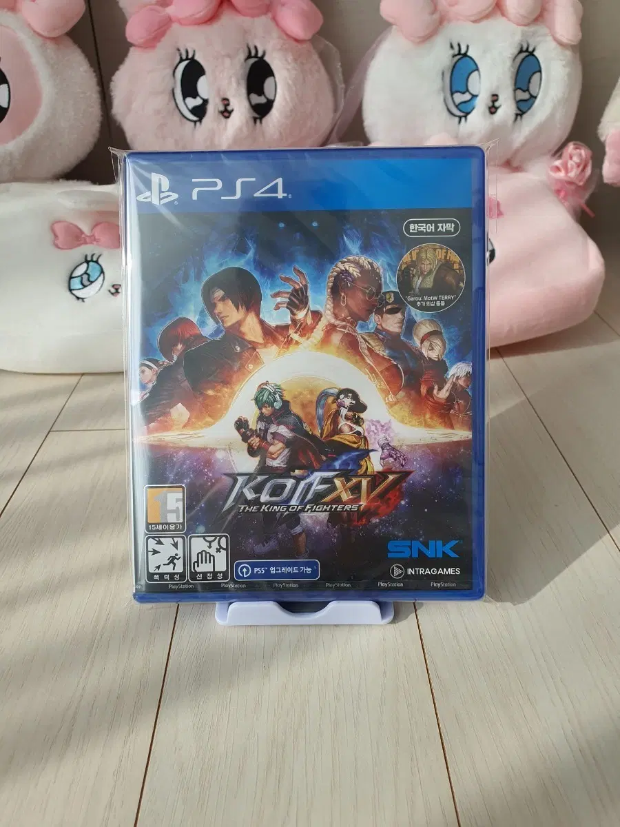 ps4 더킹오브파이터즈15 정발판 미개봉새제품