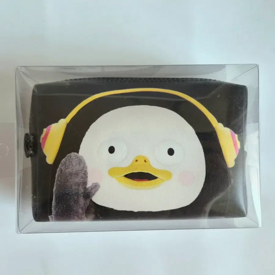 자이언트펭 펭수 사각 뷰티파우치 블랙