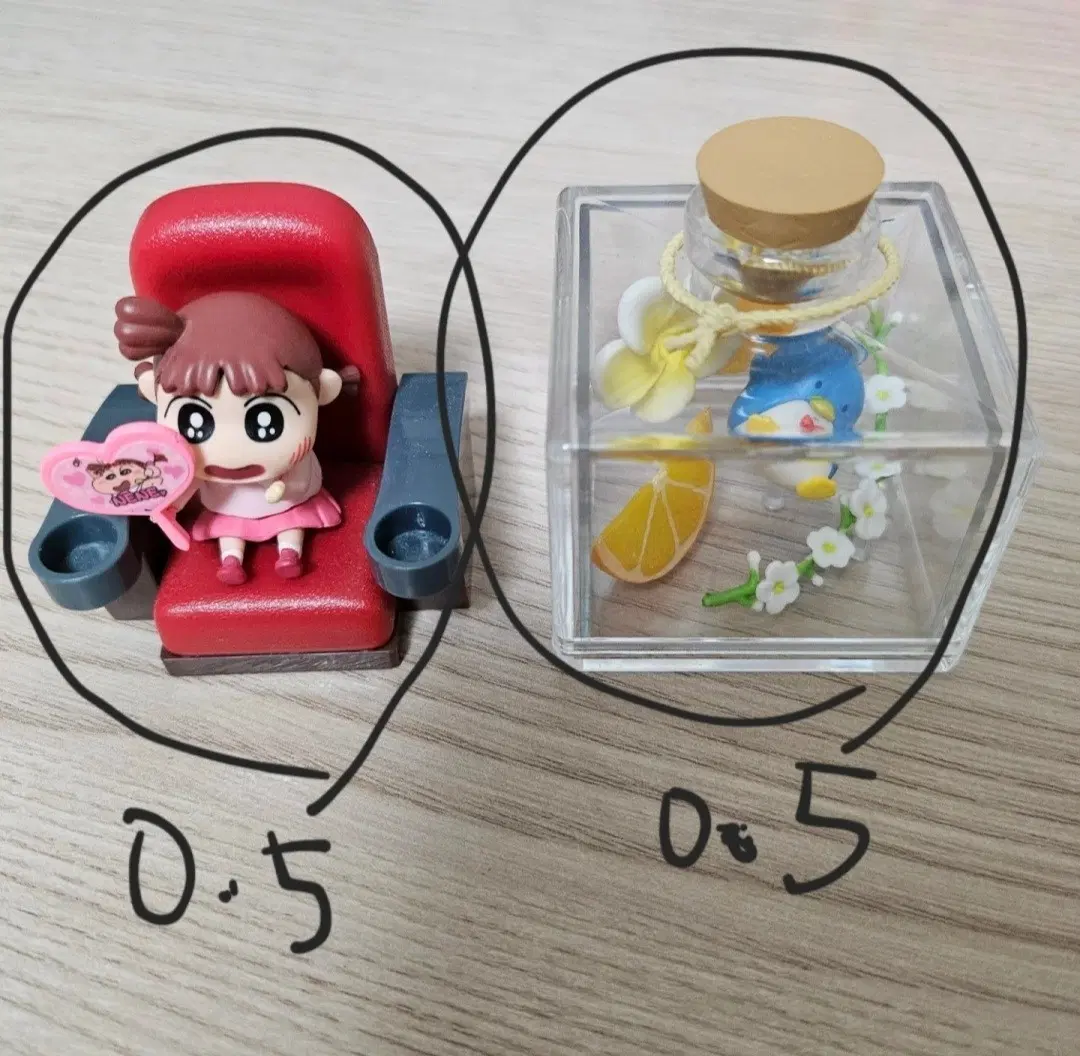 유리,턱시도샘 피규어