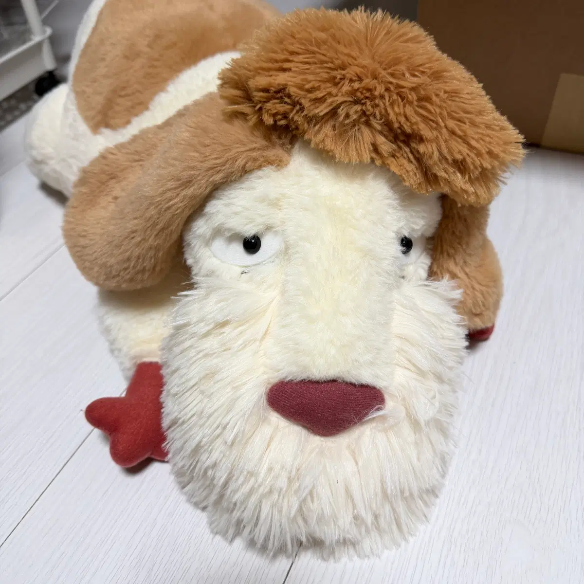 지브리 하울의움직이는성 흰 대왕 인형