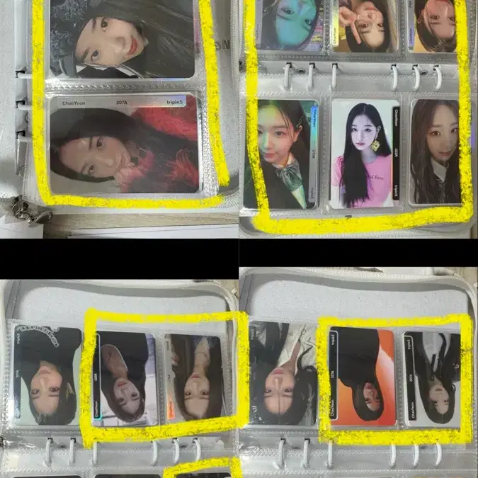 트리플에스 김채연 피지컬 디지털 오브젝트 옵젝 포토카드 일괄 양도 처분
