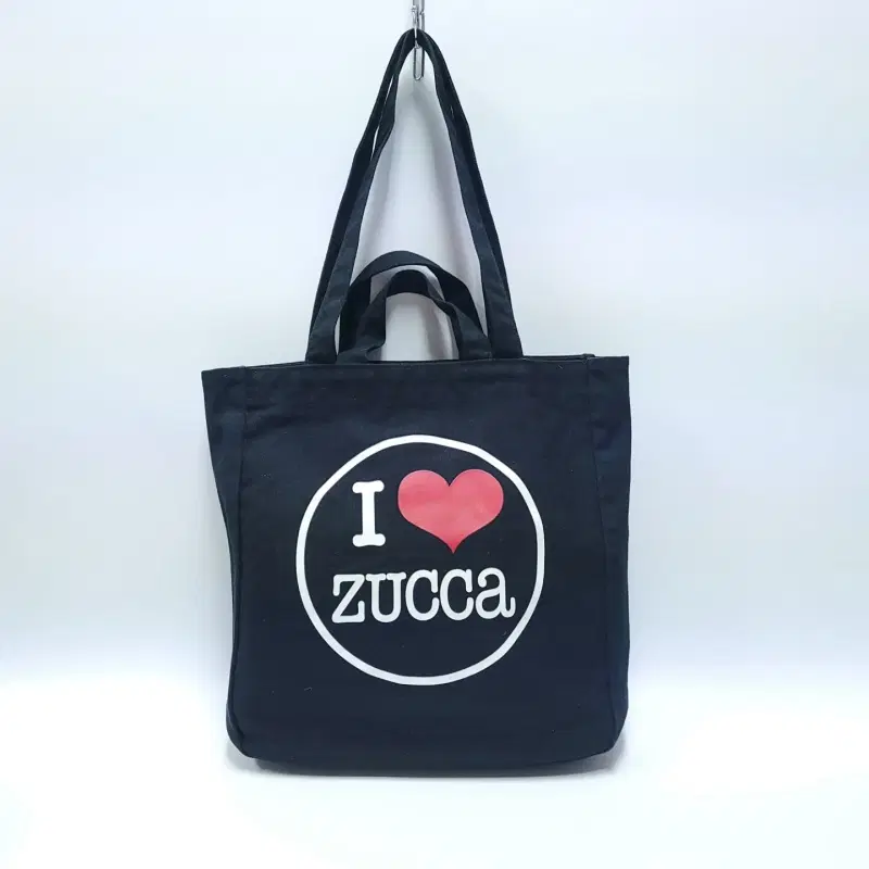 ZUCCA 주카 아이러브주카 블랙 투웨이 토트 에코백 숄더백 B870