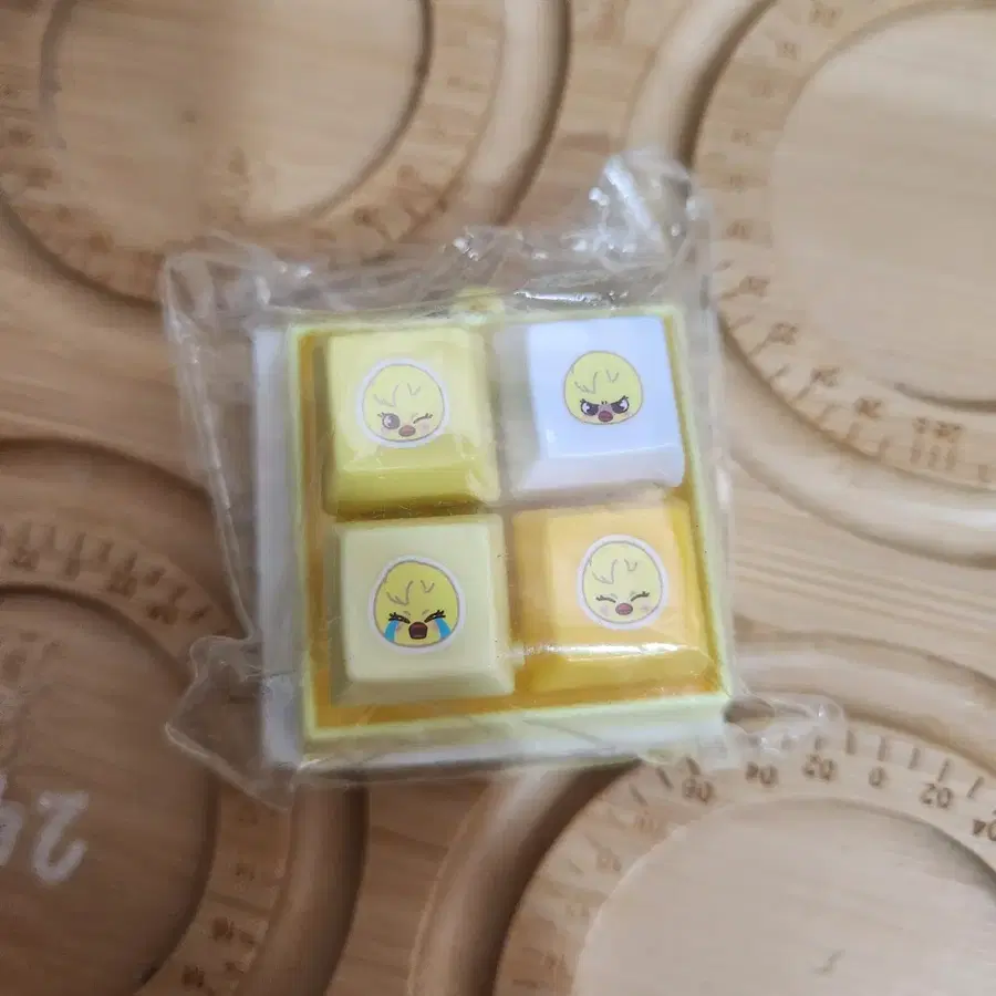 스키즈 일본 쿠지 뽁아리 키캡 키링