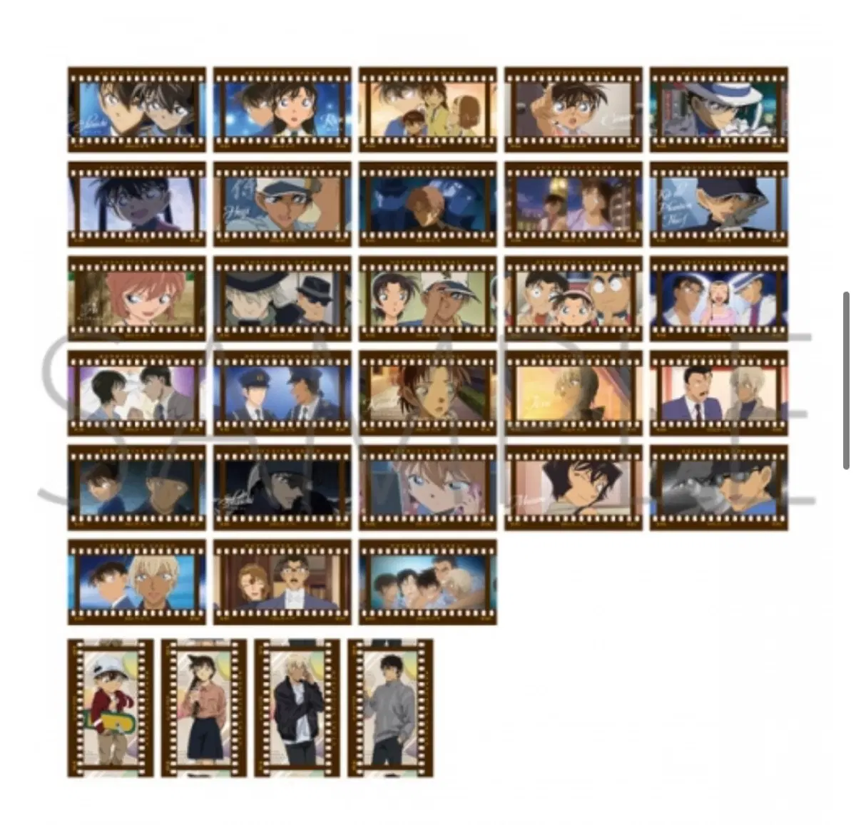 코난 필름풍 할로윈 파샤 클리어 카드 구매