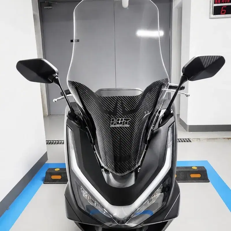 honda pcx25 롱스크린+미러킷 set