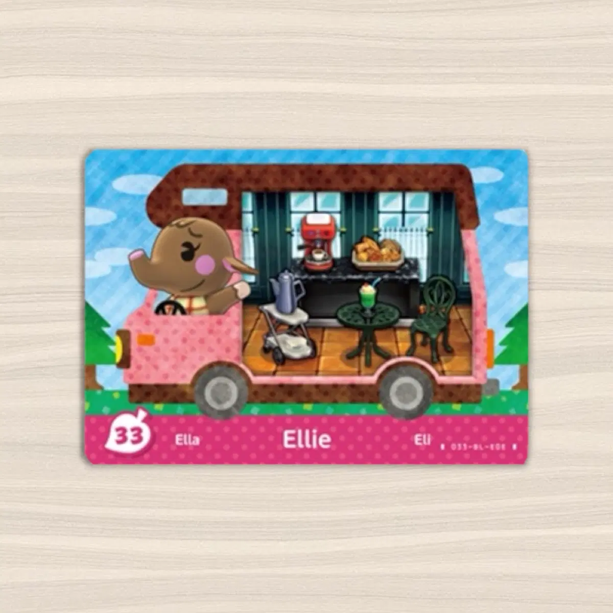 [에끌레르] 닌텐도 동물의숲 동숲 에끄레르 호환 아미보 카드 amiibo 코끼리