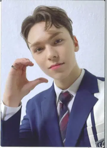 SEVENTEEN DREAM 팝업 VERNON 트레이딩 카드 파랑