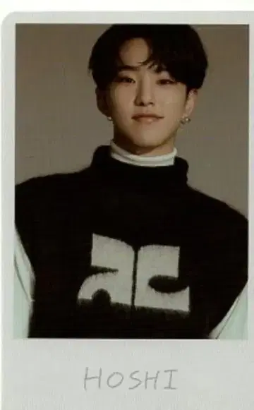 SEVENTEEN 2021 IN-COMPLETE HOSHI 트레이딩 카드 0046