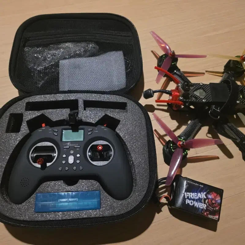 입문용 FPV 드론 + 점퍼 조종기 + 호크아이 FPV 모니터 풀세트 정리합니다