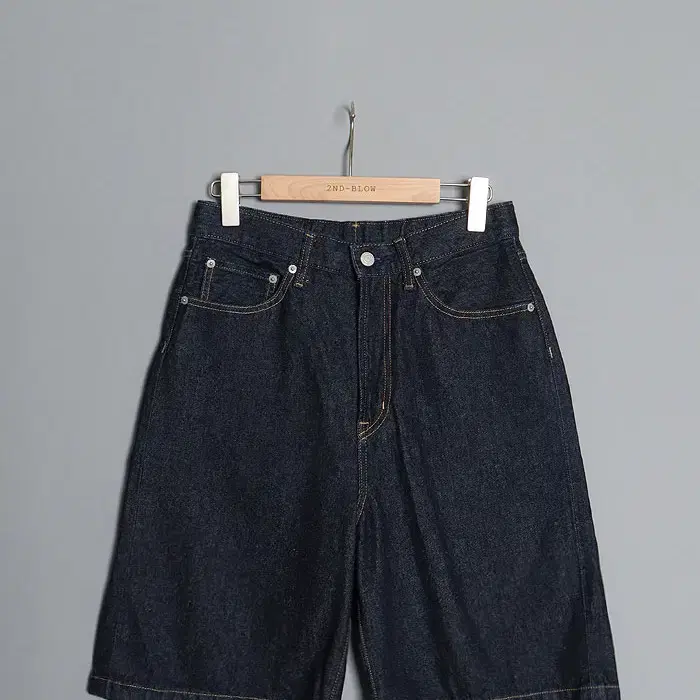 G U Denim Wide Shorts (28~29)