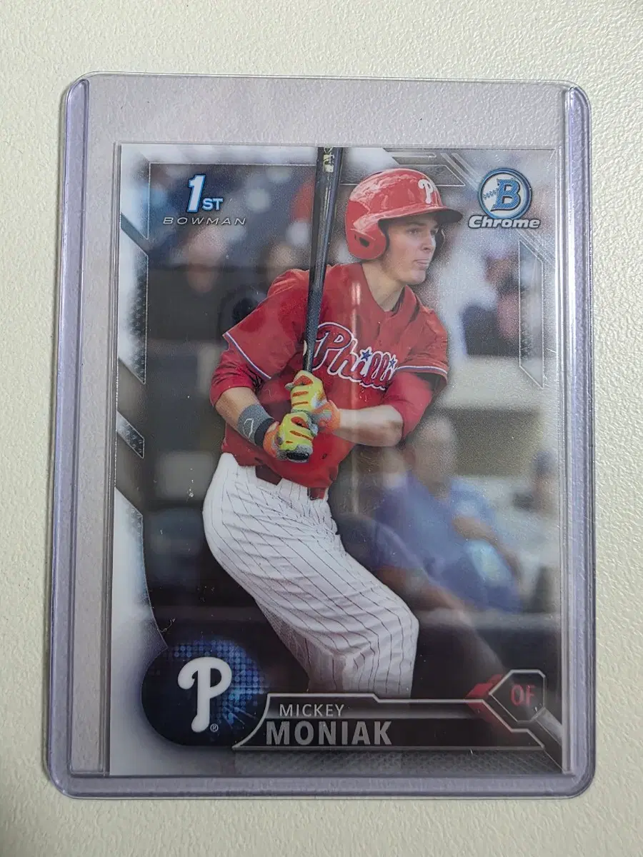 2016 mlb 미키 모니악 크롬 루키카드 필라델피아필리스
