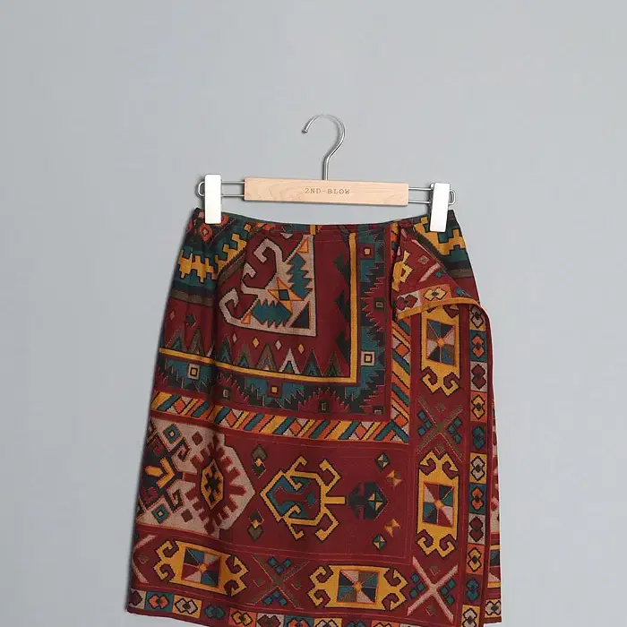 ETRO Pattern Wrap Skirt (25~26)