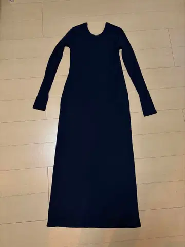 yae 2way U넥 리브 롱 드레스