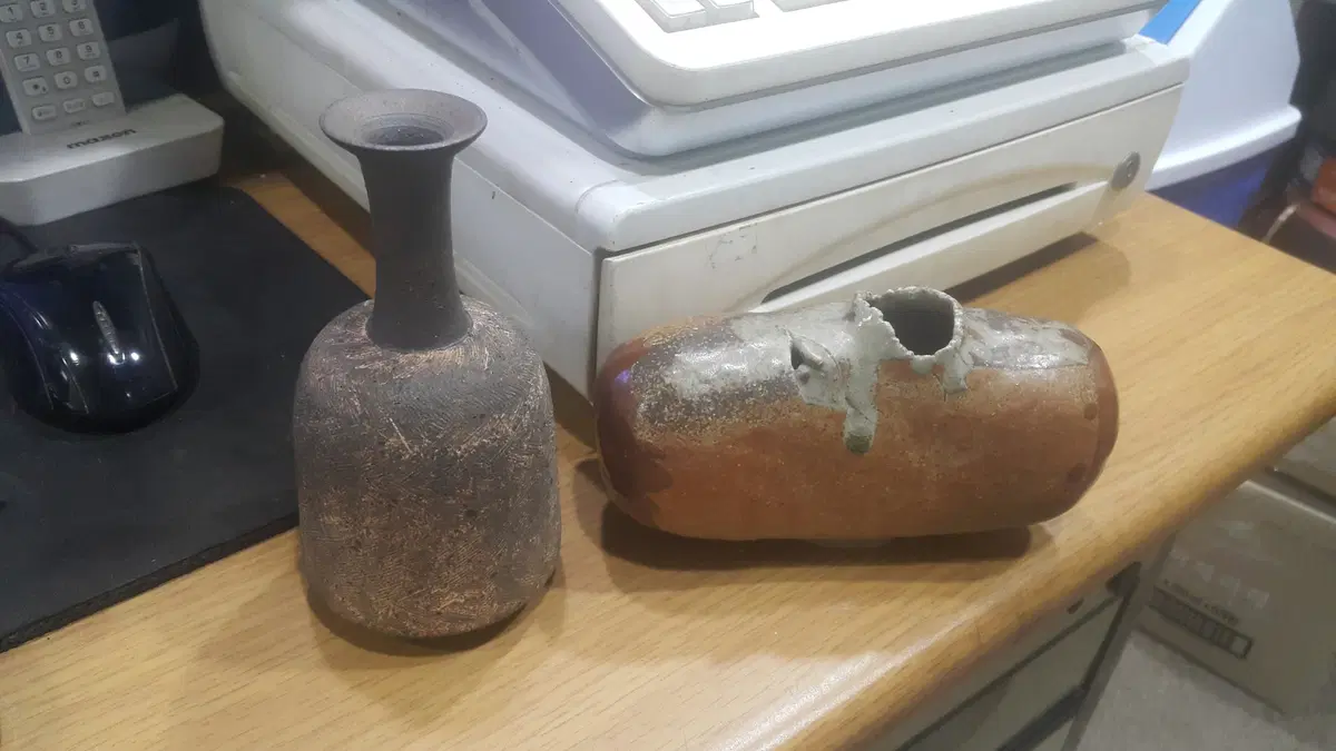 일본 토기 2점