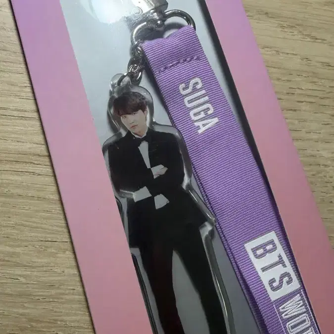 BTS 방탄 WORLD SUGA 비티에스월드 슈가 아크릴키링