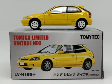 토미텍 TOMICA LIMITED VINTAGE NEO 혼다 시빅 타입 R (99년식) (옐로우) LV-N165a