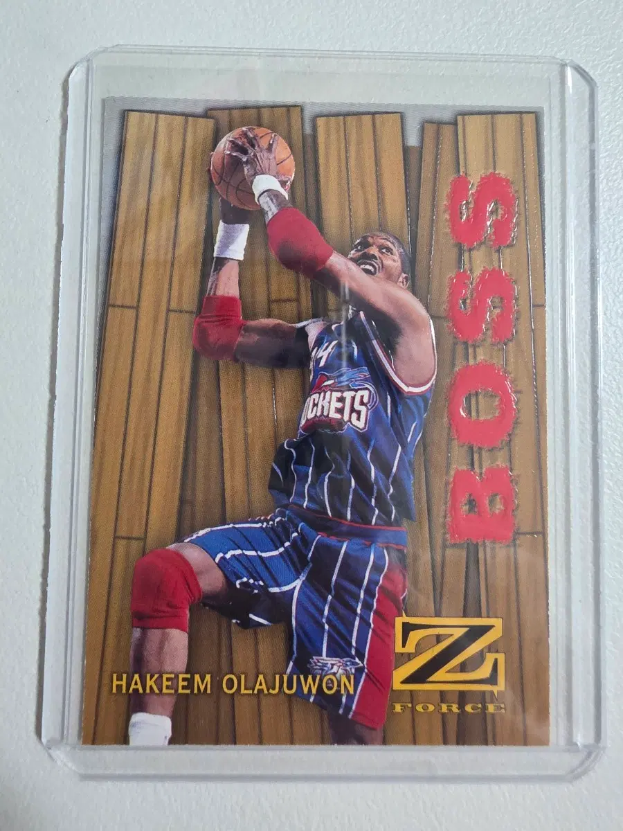 1997-98 nba Skybox 하킴 올라주원 Z-Force 카드 판매 휴스턴로켓츠