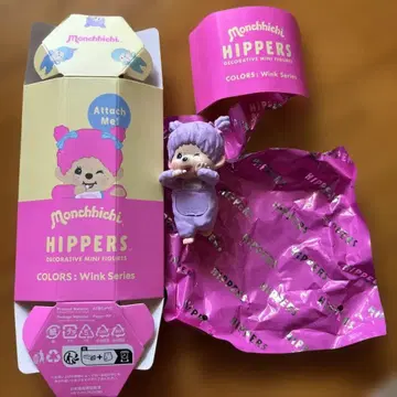 Monchhichi 몽치치 HIPPERS 히퍼스 퍼플 보라색