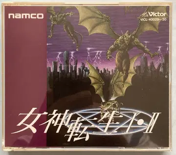 여신전생 I II CD 소환반 합체반 사운드트랙 오비 컬러 소책자 포함