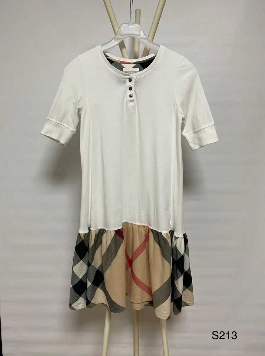 Burberry 버버리 키즈 체크 원피스 12Y