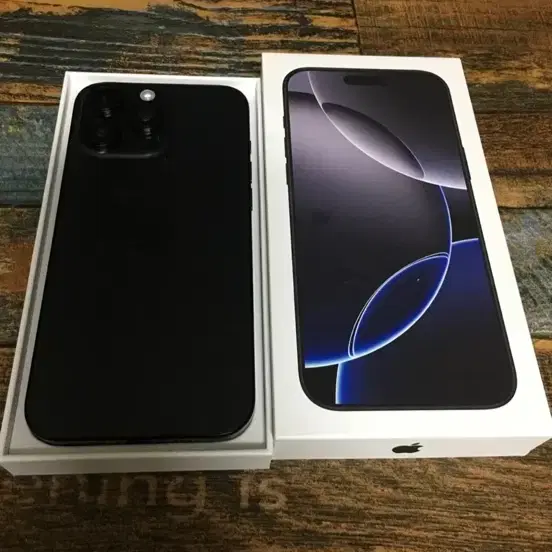 아이폰 16 Pro max 블랙 1테라 풀박스