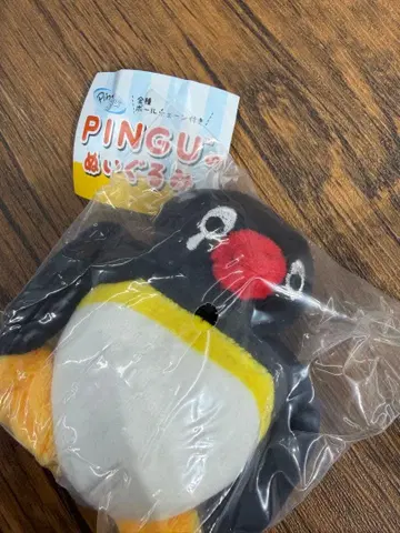 가챠 PINGU 봉제 인형 훌쩍이는 핑구