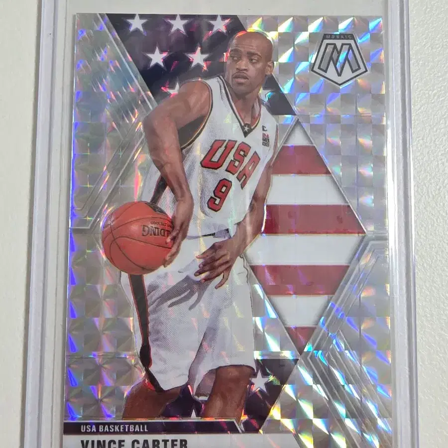 2019-20 nba 빈스 카터 실버 프리즘 카드 USA