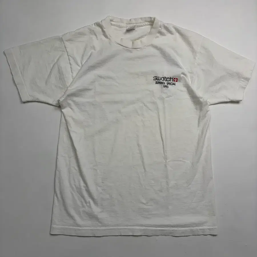90s Swatch Promo Tee (white)