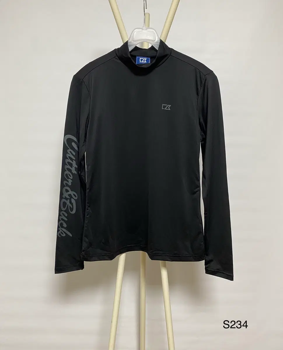 Cutter & Buck 커터앤벅 블랙 골프 긴팔 티셔츠 90