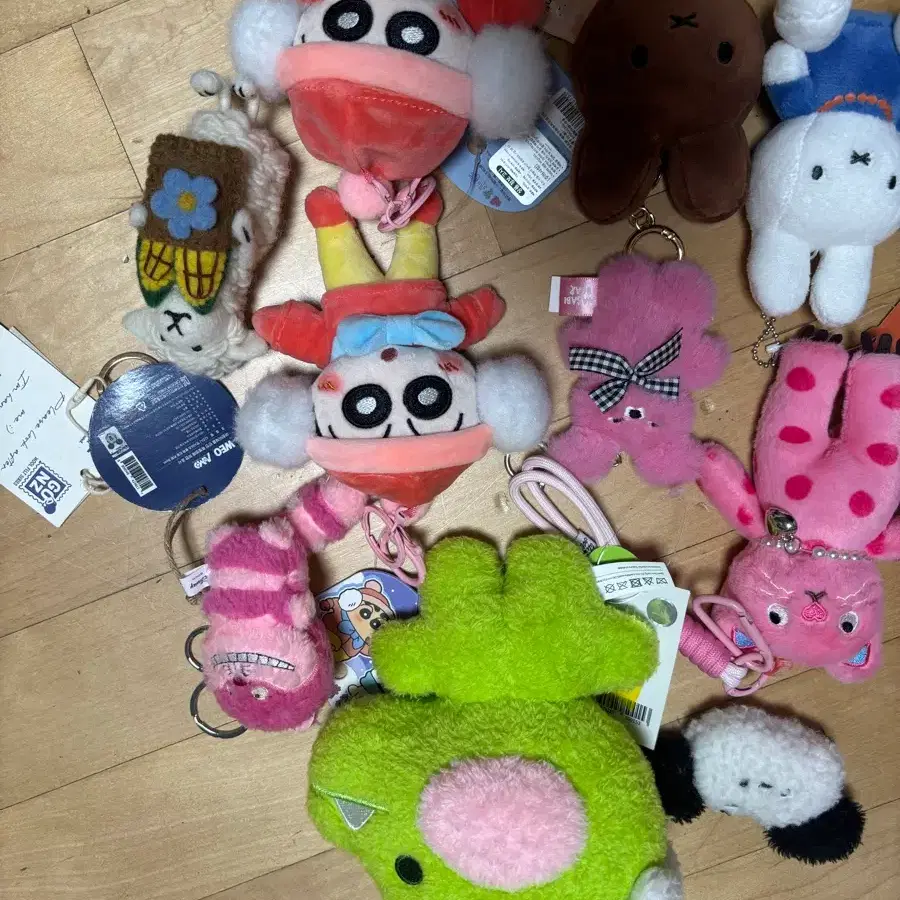 캐릭터 인형 키링 일괄
