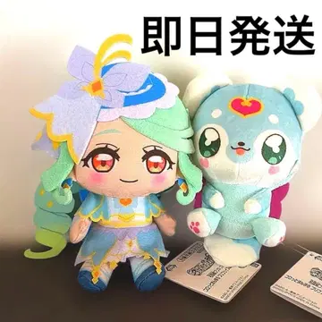 명탐정 프리큐어! 코롯토 만마루 봉제 인형 페이스 2종