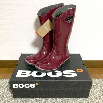 [ 23cm/레드 계열 ] 레인부츠 BOGS 보그스